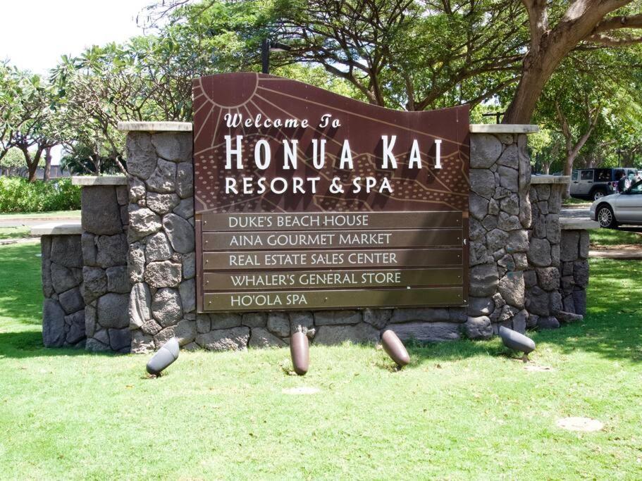 Ocean View One Bedroom At Honua Kai!! Lahaina Exterior foto